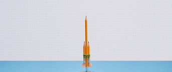 Bleistift-Rakete Missile des crayons